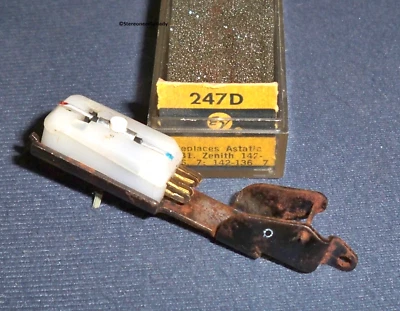 EV 247D ELECTRO-VOICE CARTRIDGE for Zenith 142-126 142-127 142-16 142-137 - Image 1 of 2