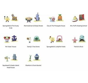 McDonald’s Happy Meal Toy Characters SpongeBob SquarePants 2021-Combine Postage