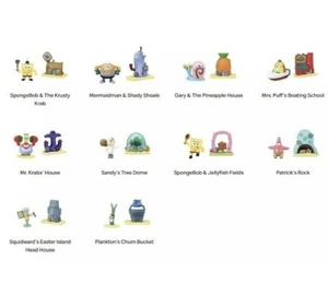 McDonald's Happy Meal Toy Personajes Bob Esponja 2021-Combine Franqueo - Imagen 1 de 25
