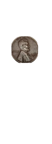1958 D Lincoln Wheat Penny- Error Cover