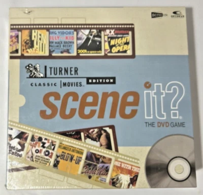 Turner Classic Movies Edition SCENE IT? The DVD Game Brand NEW Factory Sealed! - Image 1 of 4