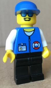 LEGO®-Minifigur Classic Town Küstenwache Rescue Coast Guard Set 6437 6435 res008 - Picture 1 of 2