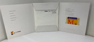 VTG ADOBE Type Manager ATM Macintosh Version 3.5” Floppy w/ User Guide + Folder - Picture 1 of 7