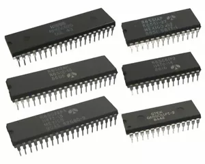 ROCKWELL R65C02 R6512 R65C22 R65C24 R6551 R65C51 GTEmicro G65SC51 - Picture 1 of 14