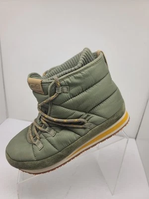 Zapatillas botín con cordones Teva Ember tobillo acolchado verde oliva al aire libre talla 8 Foto 1 de 4