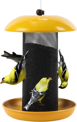 Finch Feeders for Outside, Finch Feeder for Nyjer/Thistle Seed, 2.5 Lbs Seed Cap - Image 1 of 4
