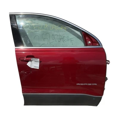 2021 GMC Acadia Right Passenger Front Door Red 252F SLE Express Down Factory OEM - Image 1 of 4