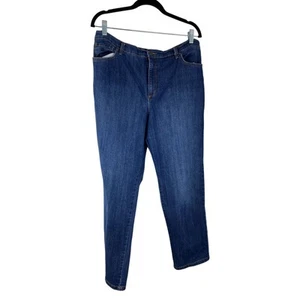 Gloria Vanderbilt Amanda High Rise Jeans 18 Missy Short - Picture 1 of 4