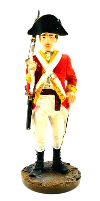 Franklin Mint Webbs Regt. Figura de la Sociedad Histórica Militar Americana de 1780 Foto 1 de 4