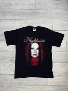 Nightwish Wish I Had an Angel Fruit of the Loom Band T-Shirt Tee Vintage Gr. L - Bild 1 von 5