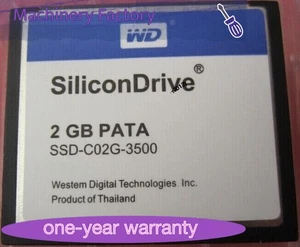 Carte SSD 3 pièces 2 Go SiliconDrive PATA CF Industrial Temp WD CF-C02G-3500 - Photo 1 sur 1