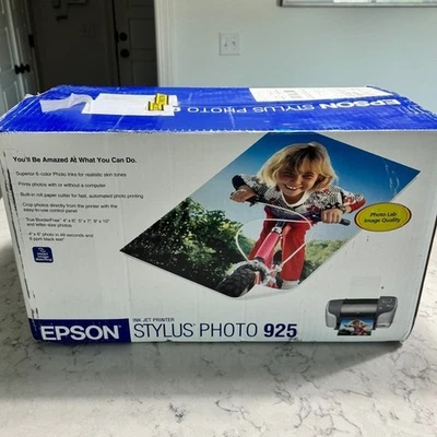 Vintage Epson Stylus Photo 925 Color Inkjet Printer EUC - Image 1 of 4