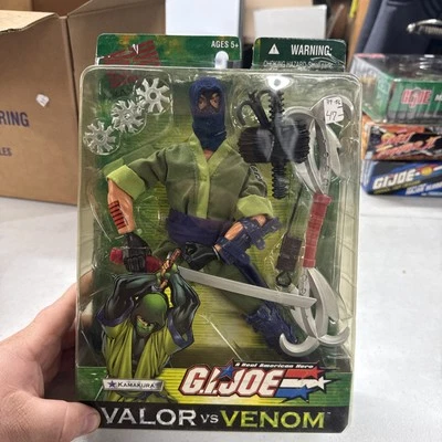 Figura de acción Hasbro GI Joe Kamakura Valor vs Venom 12" totalmente nueva Foto 1 de 4