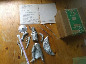 WMH Models, Saracen Warrior Crusades c.1180-1300, 130mm unpainted metal Figure - Photo 1/3