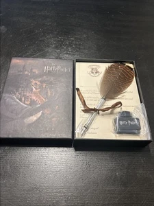 Wizarding World Of Harry Potter Quill Pen & Ink Set Owl Feather Unused Sealed - Picture 1 of 6