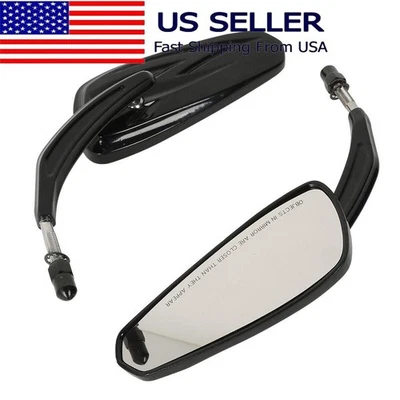 Espejos retrovisores 8 mm para Harley-Davidson Low Rider FXDL/Wide Glide FXDWG 93-16 Foto 1 de 4