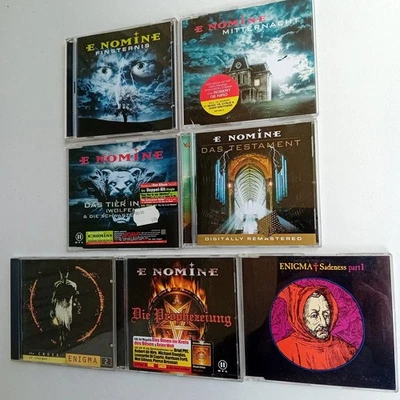 CD-Paket E NOMINE & ENIGMA Alben Und Maxis 13 Stück - Bild 1 von 4