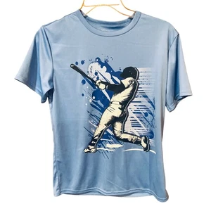 Place Baseball Graphic T-Shirt Activewear Tee Shirt Top Boys XL 14 - Picture 1 of 3