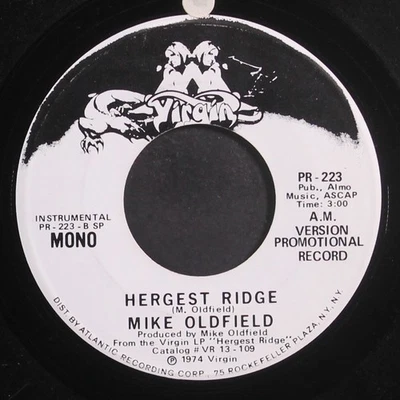 MIKE OLDFIELD: hergest ridge / mono VIRGIN 7" Single 45 RPM - Image 1 of 2