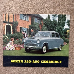 AUSTIN A40-A50 CAMBRIDGE BROCHURE, PUBLICATION No.1152. 1954 - Picture 1 of 5