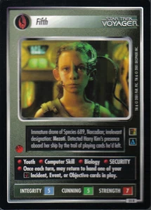STAR TREK CCG THE BORG RARE CARD FIFTH - Picture 1 of 1