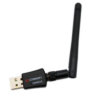 OCTAGON WL308 WLAN Stick 300Mbps 2 dBi Antenne WIFI 4 USB 802.11b/g/n - Bild 1 von 3