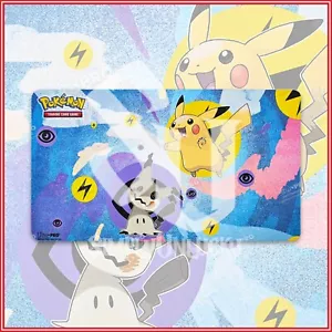 Pokemon TCG: OFFICIAL ULTRA PRO Pikachu & Mimikyu Standard Playmat Gamematš„ - Picture 1 of 2