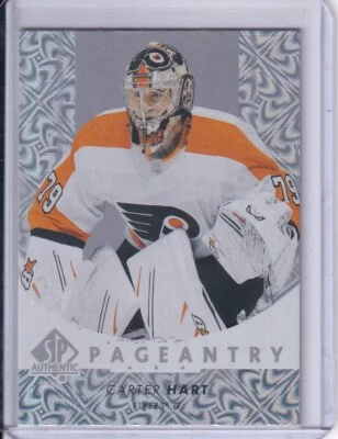 2022-23 SP Authentic Pageantry Carter Hart Philadelphia Flyers #P-3 - Image 1 of 2