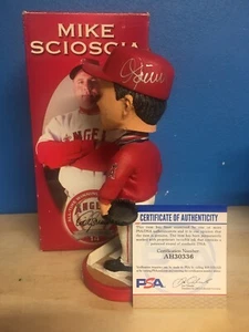 Mike Scioscia SIGNED Bobblehead PSA COA Los Angeles Angels SGA 2008 Autographed - Picture 1 of 4