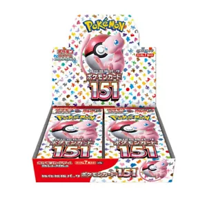 Pokemon 151 Japanese Booster Box SEALED TCG SV2a US SELLER - Bild 1 von 1