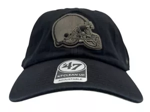 Cappello '47 NFL Cleveland Browns Ballpark Clean Up Strapback, berretto, nuovo - Foto 1 di 13