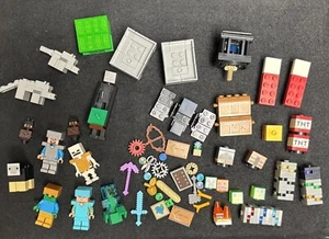 Lego Minecraft, Berghöhle 21137 4 Teile fehlen siehe Fotos und Beschreibung - Bild 1 von 8