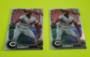 2016 Bowman Draft #BD131 AND Bowman Chrome Draft #BCD131 2 Cards Amir Garrett  - Picture 1 of 2