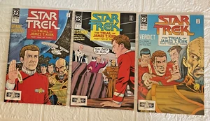 1990 Star Trek The Trial Of James T. Kirk Comic Book Lot (3) - Excellent LN Cond - Picture 1 of 17