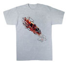 Marvel Boys Avengers Iron Man Shooting Burst T-Shirt (BI2492)