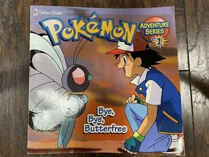 Pokemon Adventure Series #1 Bye Bye Butterfree SC Little Golden Book 1999 - Imagen 1 de 4