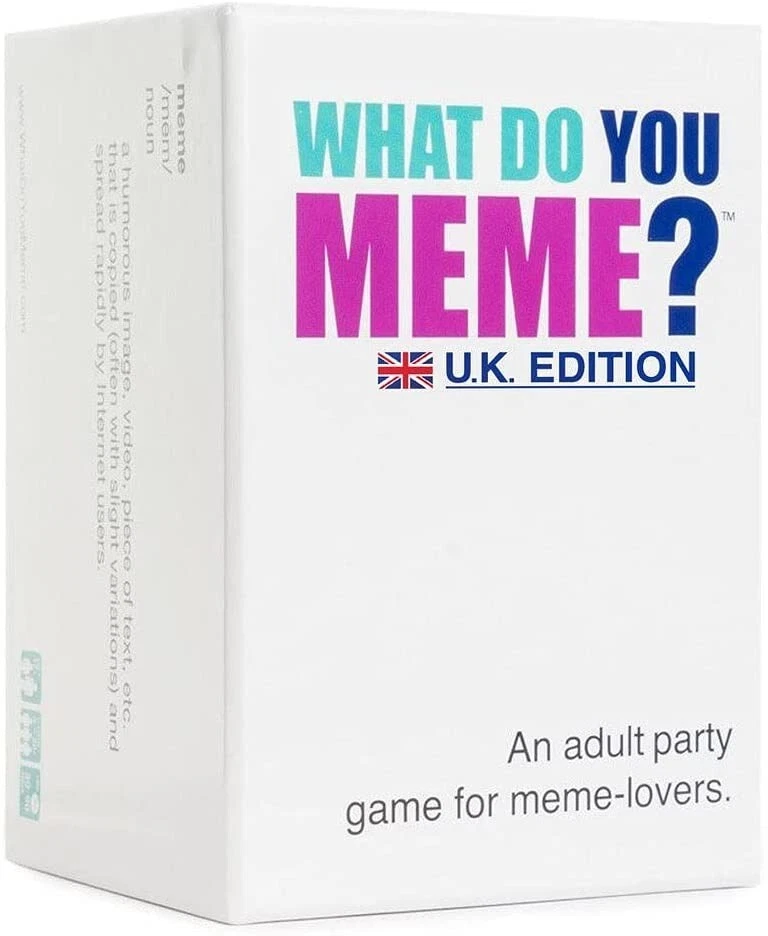 What Do You Meme? Adult Party Game UK Edition
