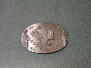 Vintage Bald Eadle Belt buckle by Siskiyou made in USA - Picture 1 of 3