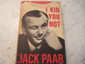 I Kid You Not by Jack Paar 1960, Hardcover 2nd Printing Book - Imagen 1 de 3