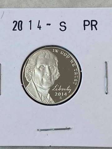 2014 S PROOF JEFFERSON NICKEL Cover