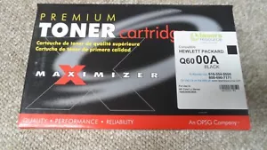 NEW Hewlett Packard Q60 00A BLACK Compatible Printer Cartridge. HP Color LJ - Picture 1 of 1