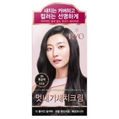 RYO Uachae Bright Color Hair Dye Cream #3N Black brown Self Hair Dye K-Beauty - Image 1 of 4
