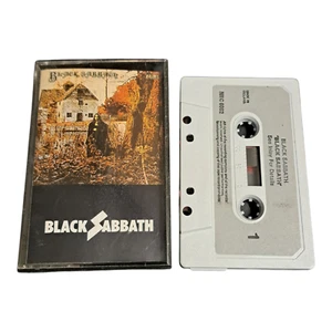 Black Sabbath Self Titled Album Cassette Tape NEC6002 - Picture 1 of 6