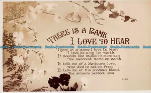 R076006 Es gibt einen Namen den ich gerne höre. Ich liebe es zu singen, was es wert ist. A. und G. - Bild 1 von 2