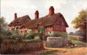 Anne Hathaways Cottage Stratford-on-Avon Postkarte - Bild 1 von 2