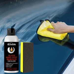 Car Glass Oil Film Removing Paste Coating Rainproof Waterproof Anti fog Cleaner - Picture 1 of 12