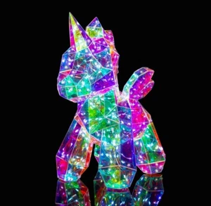 iDance Twinkle Unicorno Luce LED Regalo Interattivo Regalo Natale Venditore UK - Foto 1 di 6