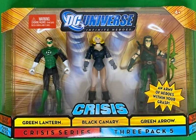 DC Universe Infinite Heroes Crisis: Black Canary~Green Lantern~Green Arrow NEW - Image 1 of 4