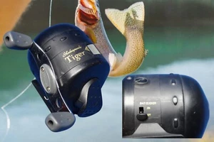 VTG Shakespeare Tiger Enclosed Line Fishing Reel 85yds/20lb - Picture 1 of 7