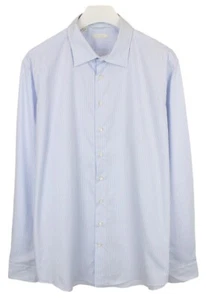 SUITSUPPLY Custom Made Slim Fit Formal Shirt Men's 47L / 18 1/2L Spread Collar - Picture 1 of 9